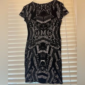 H&M Cotton bodycon dress